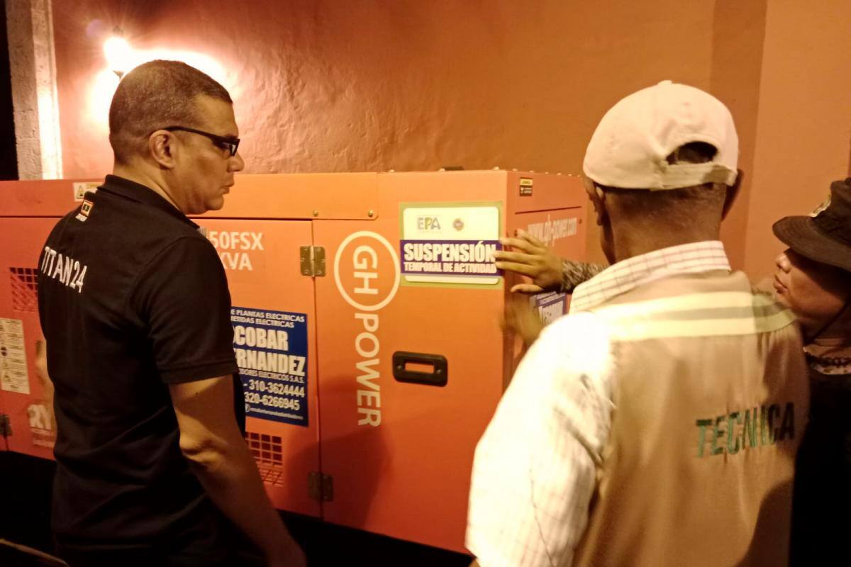 Suspenden actividades en tres establecimientos por exceso de ruido