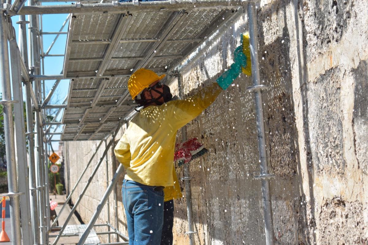Reparaciones a las fortificaciones de Cartagena.