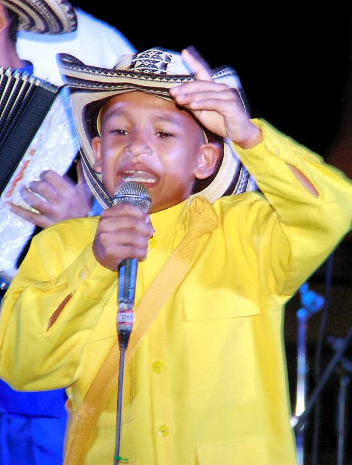Cantante de los Niños del Vallenato.