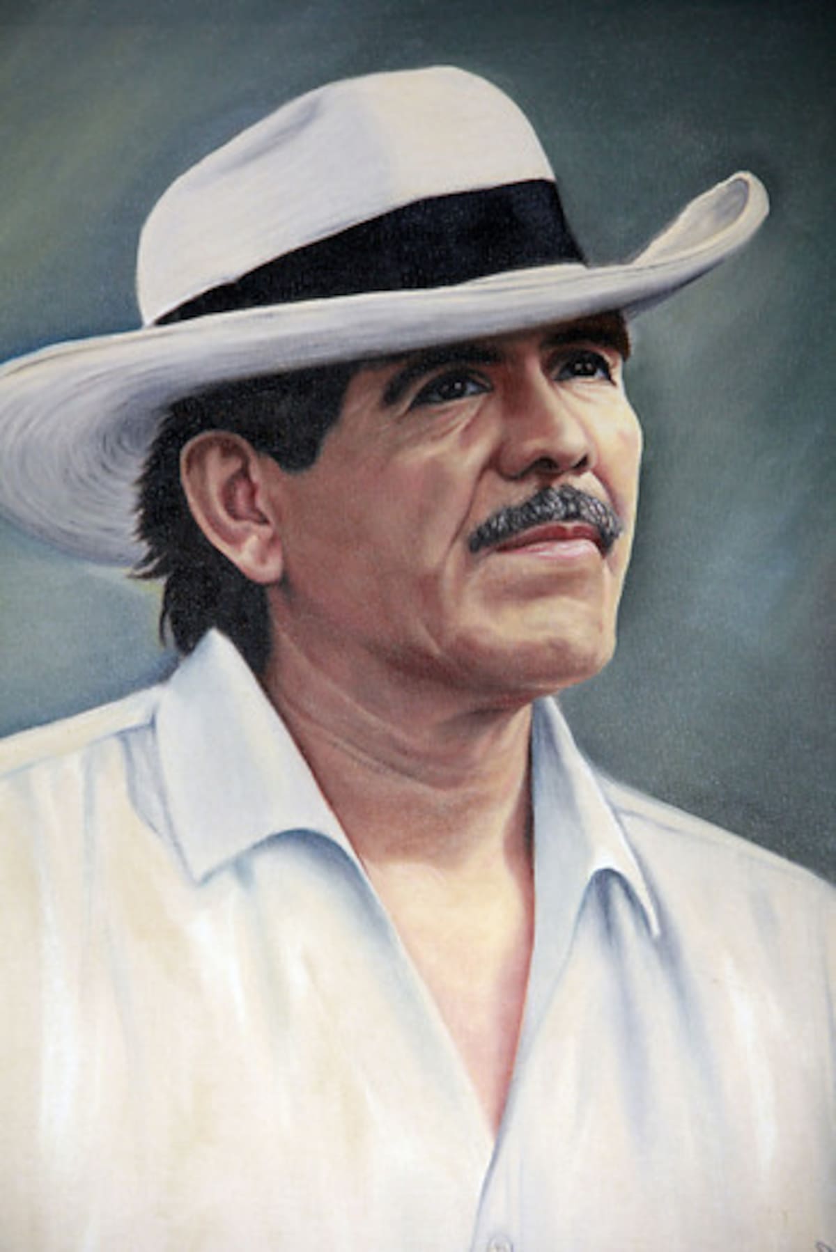 Pintura del fallecido Víctor Carranza. CORTESÍA