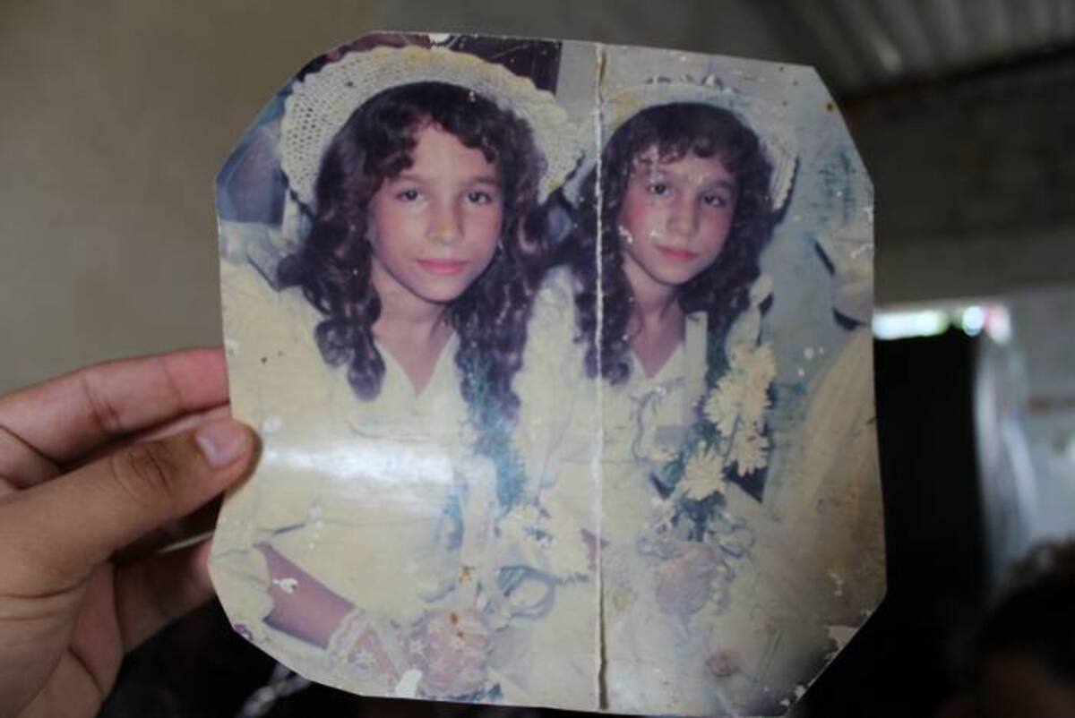 Las hermanas gemelas tenían una buena relación. CORTESÍA
