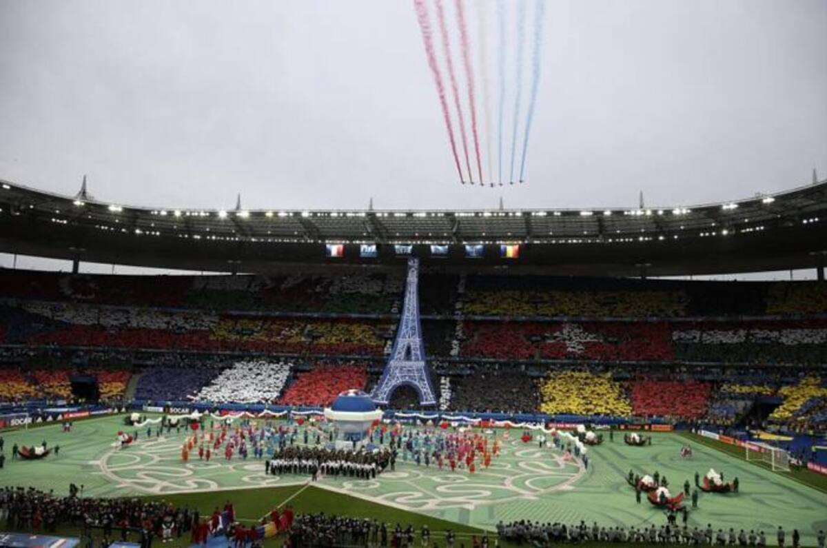 Inauguración de la Eurocopa 2016. ap