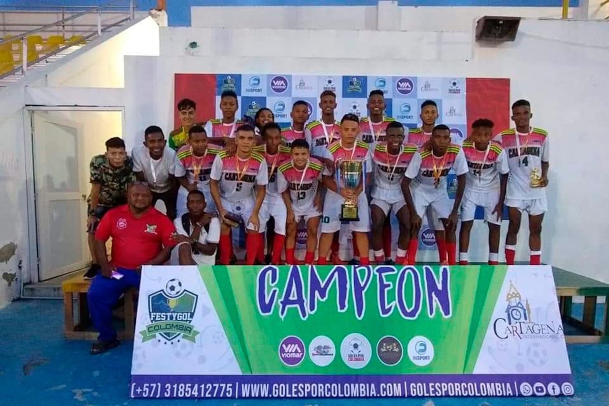Equipo cartagenero Bechara, campeón del Torneo de Fútbol Internacional Cup