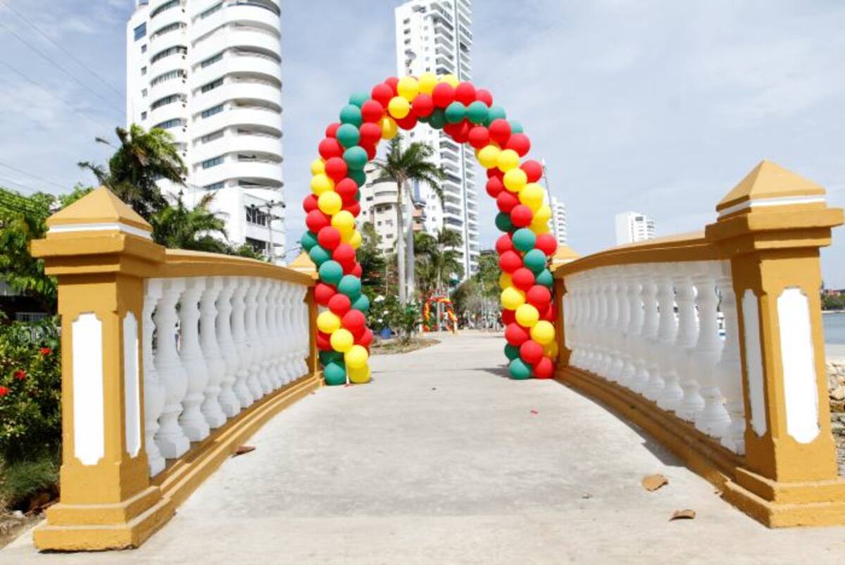 Paseo peatonal de Manga. Kailline Giraldo