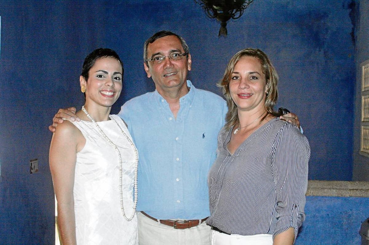 Marcela Ariza, Alfonso Díaz y Patricia Galindo.