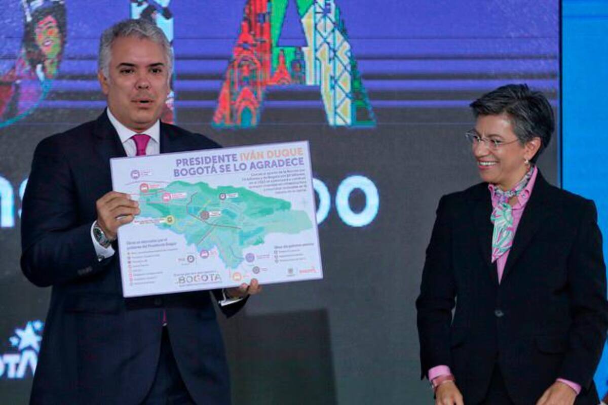 Gobierno entregó recursos para segunda línea del metro en Bogotá