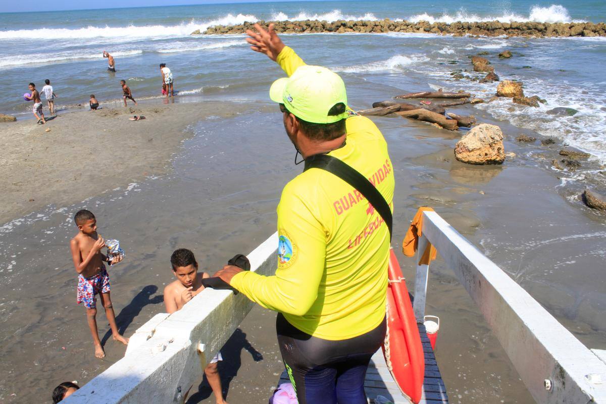 Cinco personas ahogadas en playas no bioseguras