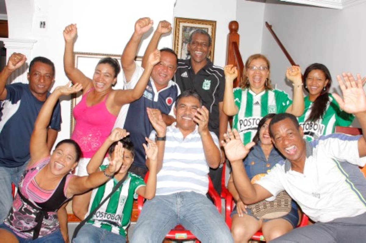 En la casa de los Berrío, en Las Palmeras, todo fue felicidad una vez Gastón Pezzuti atajó el penal a Javier Araújo y que le dio el título a Nacional Zenia VAldelamar
