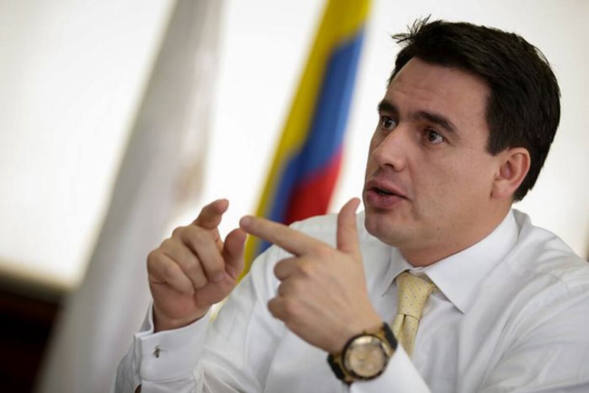 Jorge Eduardo Rojas, Ministro de Transporte. COLPRENSA.