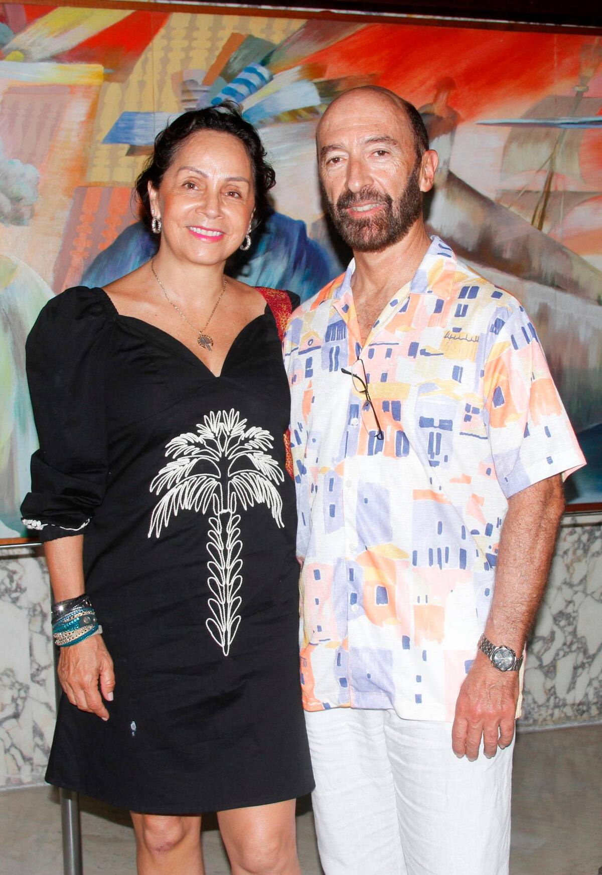 Mónica Riaño y Gustavo Uribe.