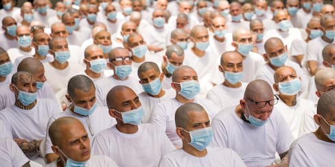 El Salvador condena a 254 pandilleros a penas de hasta 85 años de prisión