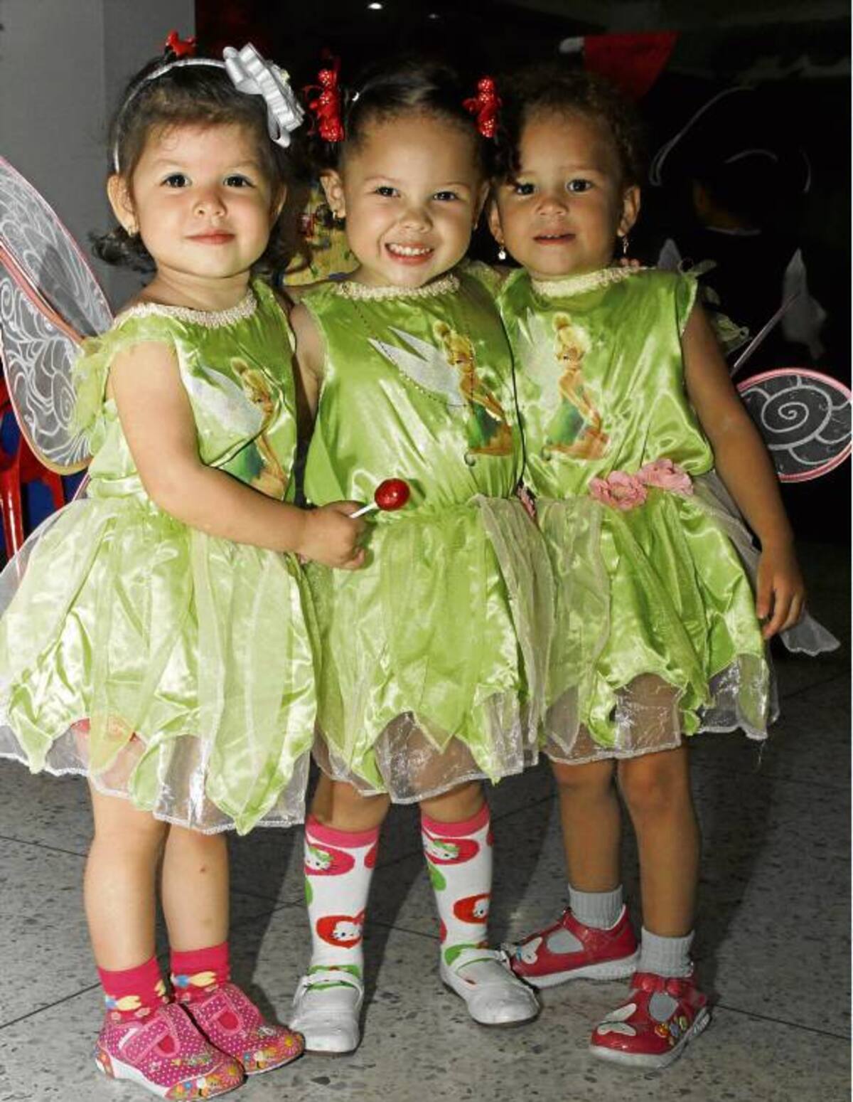 Sofía Camacho, Isabella Manjón y Aniusca Barcenas.