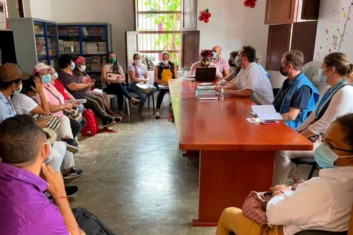 Representante de la ONU dialogó con víctimas y líderes
