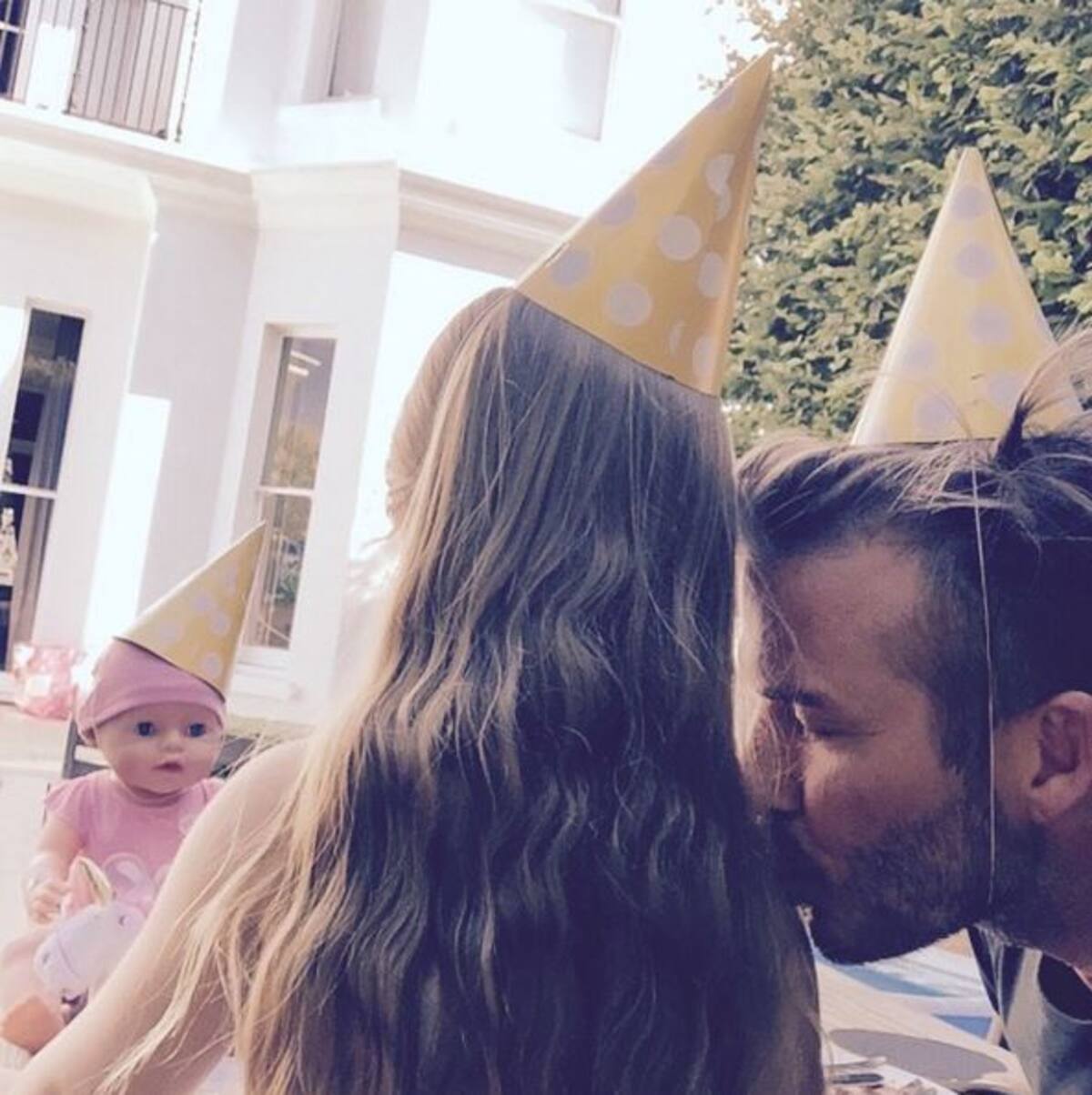 David y su hija Harper. INSTAGRAM @davidbeckham