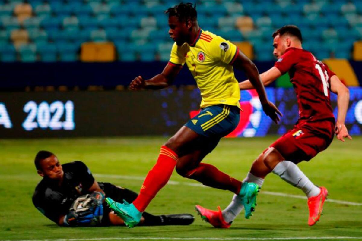 Faríñez evitó una victoria de Colombia ante Venezuela Copa América