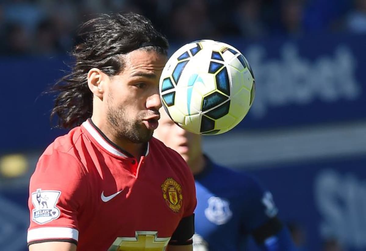 Recientemente, durante un partido con Manchester United.