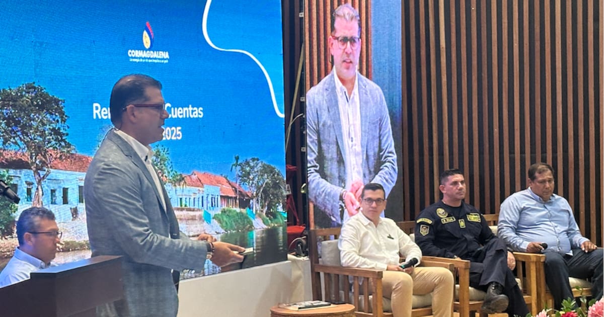 Álvaro Redondo, director de Cormagdalena, presentó el balance del año 2025