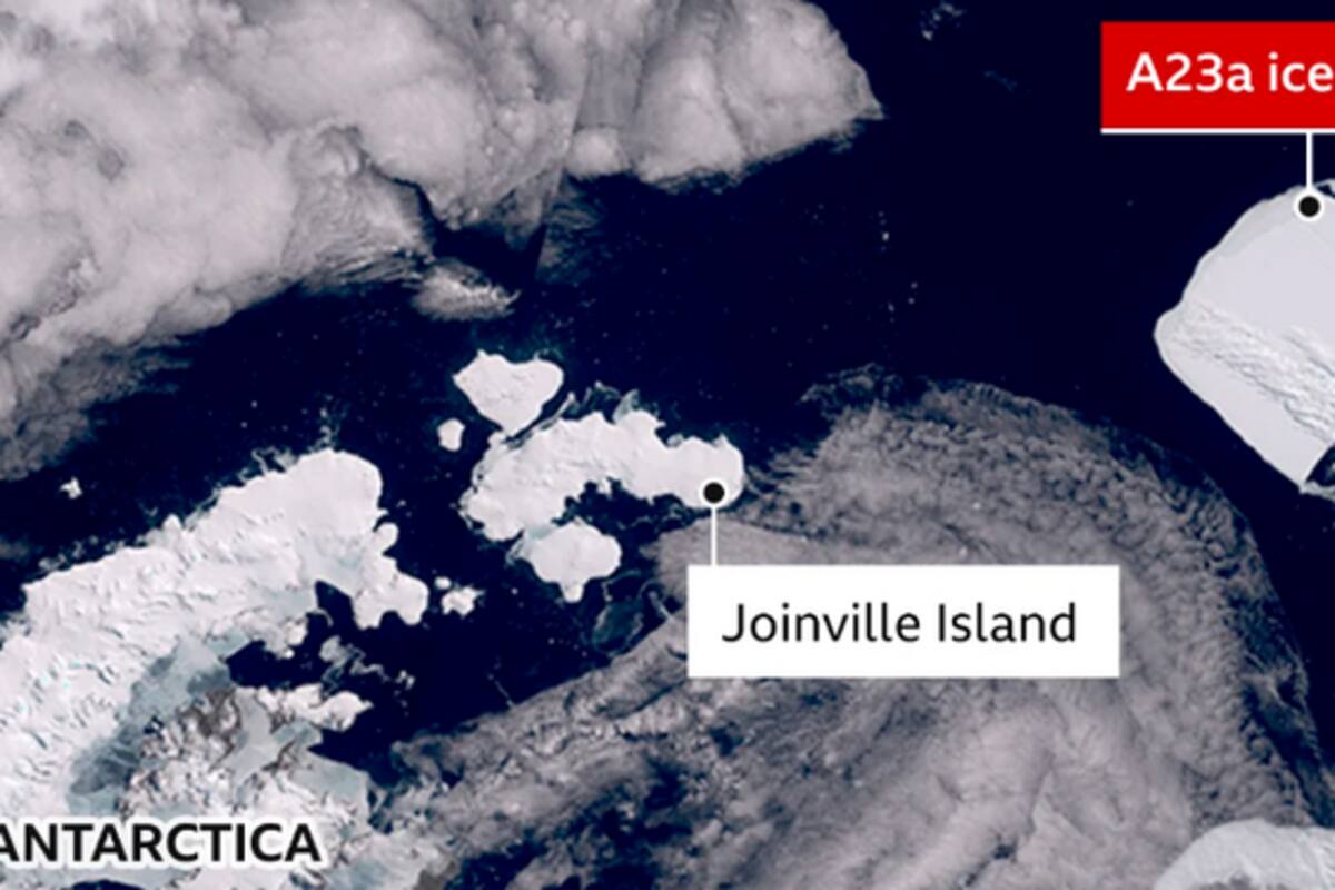 El mayor iceberg del mundo vuelve a estar en movimiento después de 30 años