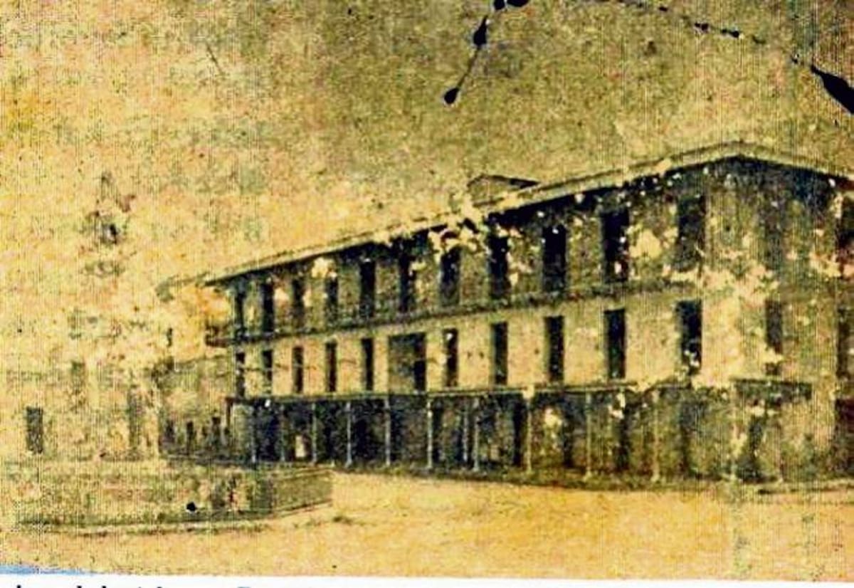1910: Casa de la Aduana. FOTOS: FOTOTECA HISTÓRICA DE CARTAGENA