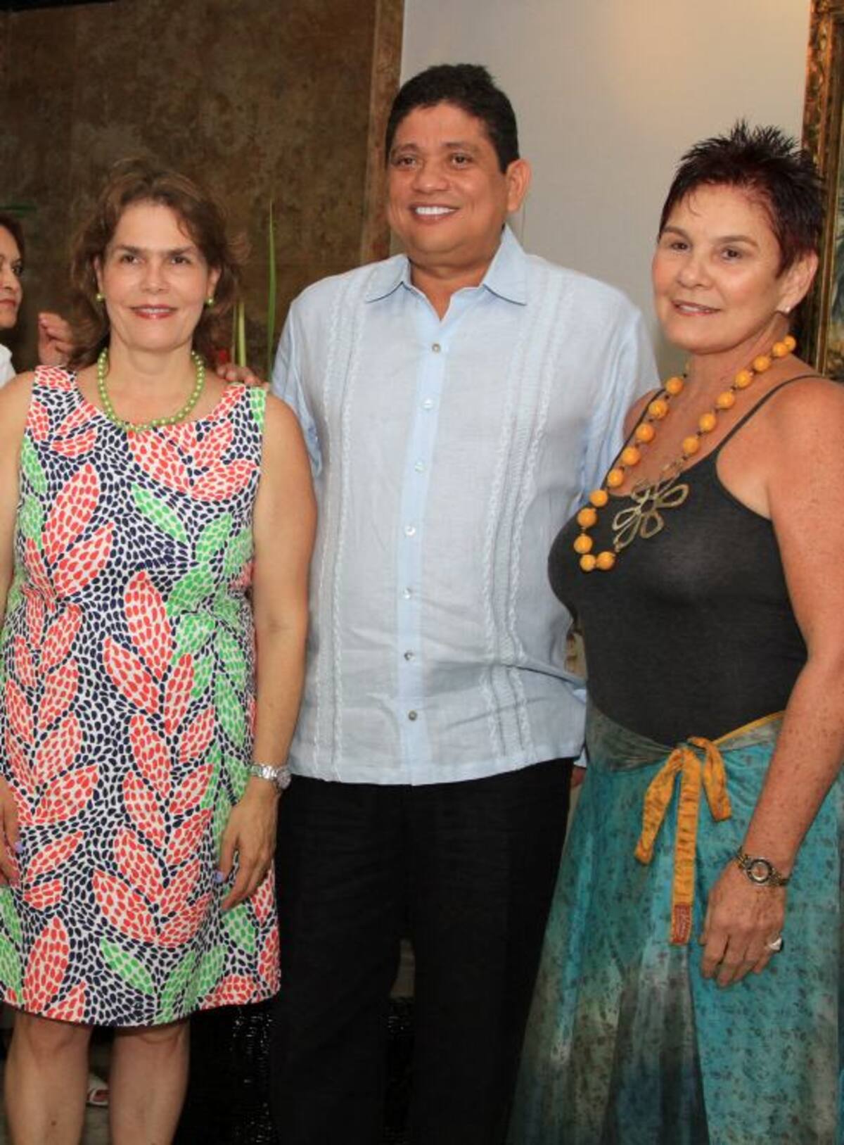 Martha Lucía Noguera, Antonio Quinto Guerra Varela y Vicky Espinosa.