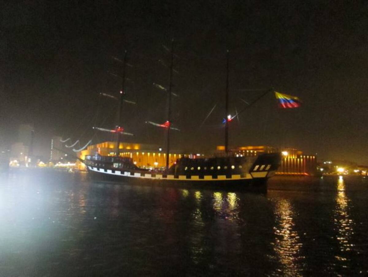 Galeón Phanton. PEDRO TORRES, GENTE BAHÍA - EL UNIVERSAL