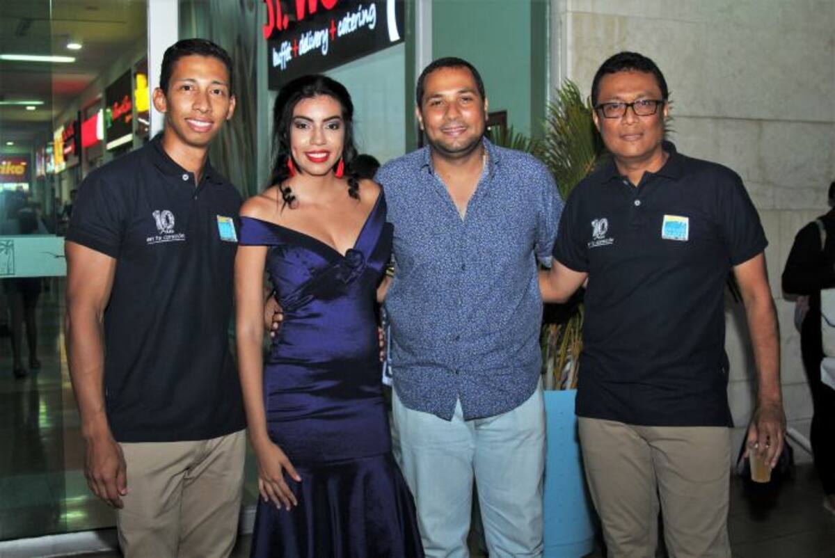 Naycol Ávila, Rosa Santoya, Sebastián Bossa y Hernando Pérez. KAILLINE GIRALDO