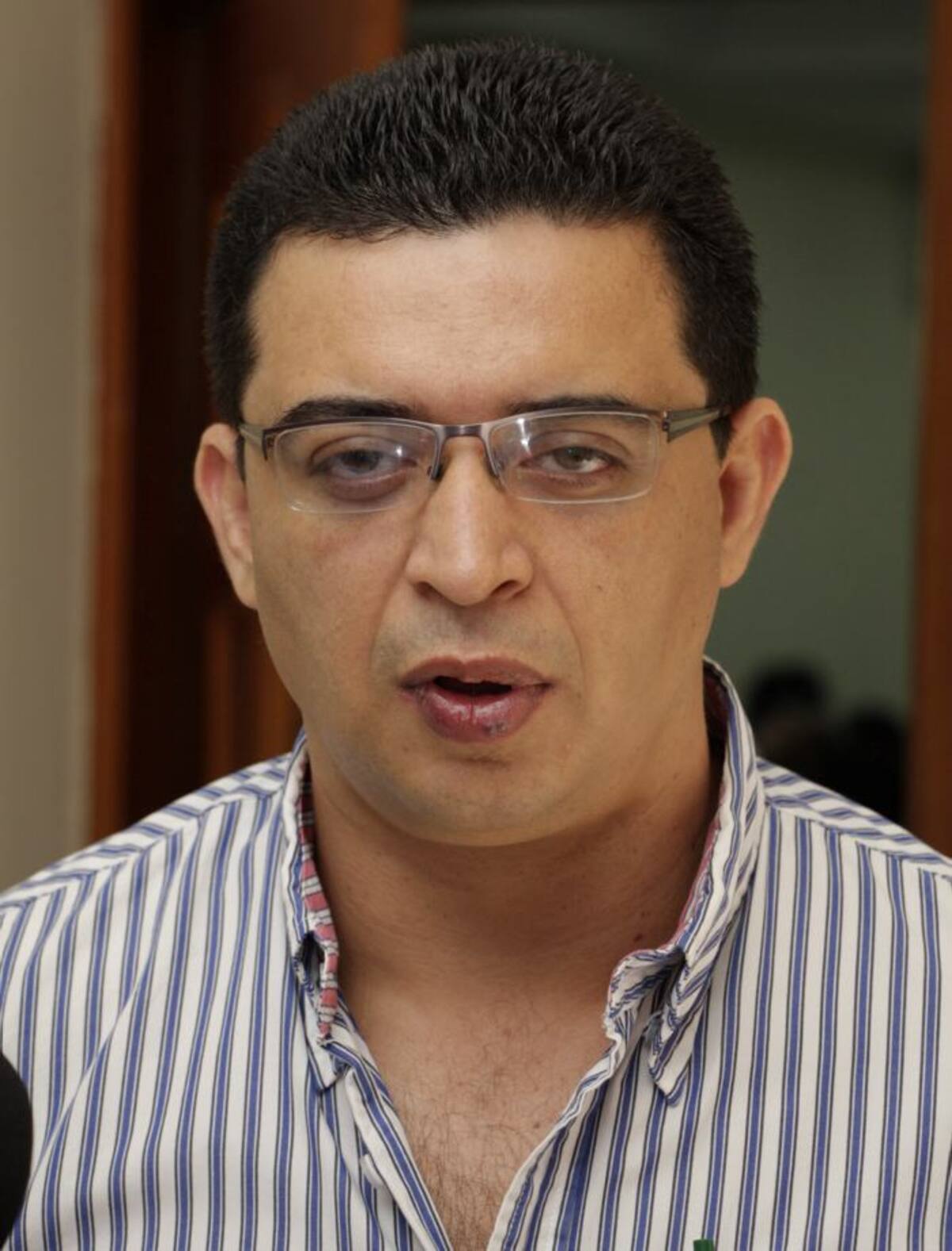 Alberto Iriarte Pupo, secretario de Educación Departamental. Manuel Santiago Pérez - El Universal