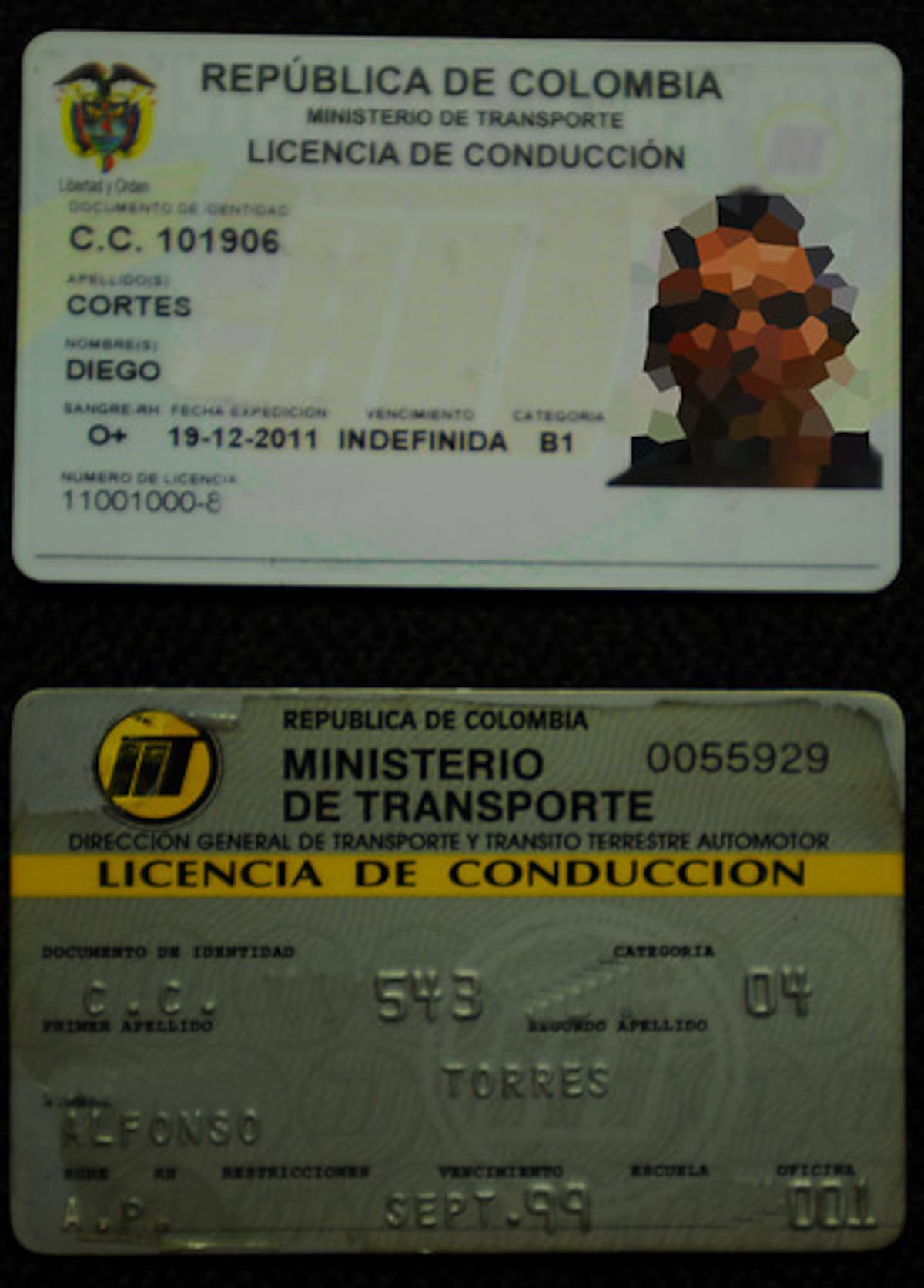 las licencias de conducción tendrán vigencia hasta el 2022, si sus propietarios no han cumplido 60 años. Colprensa