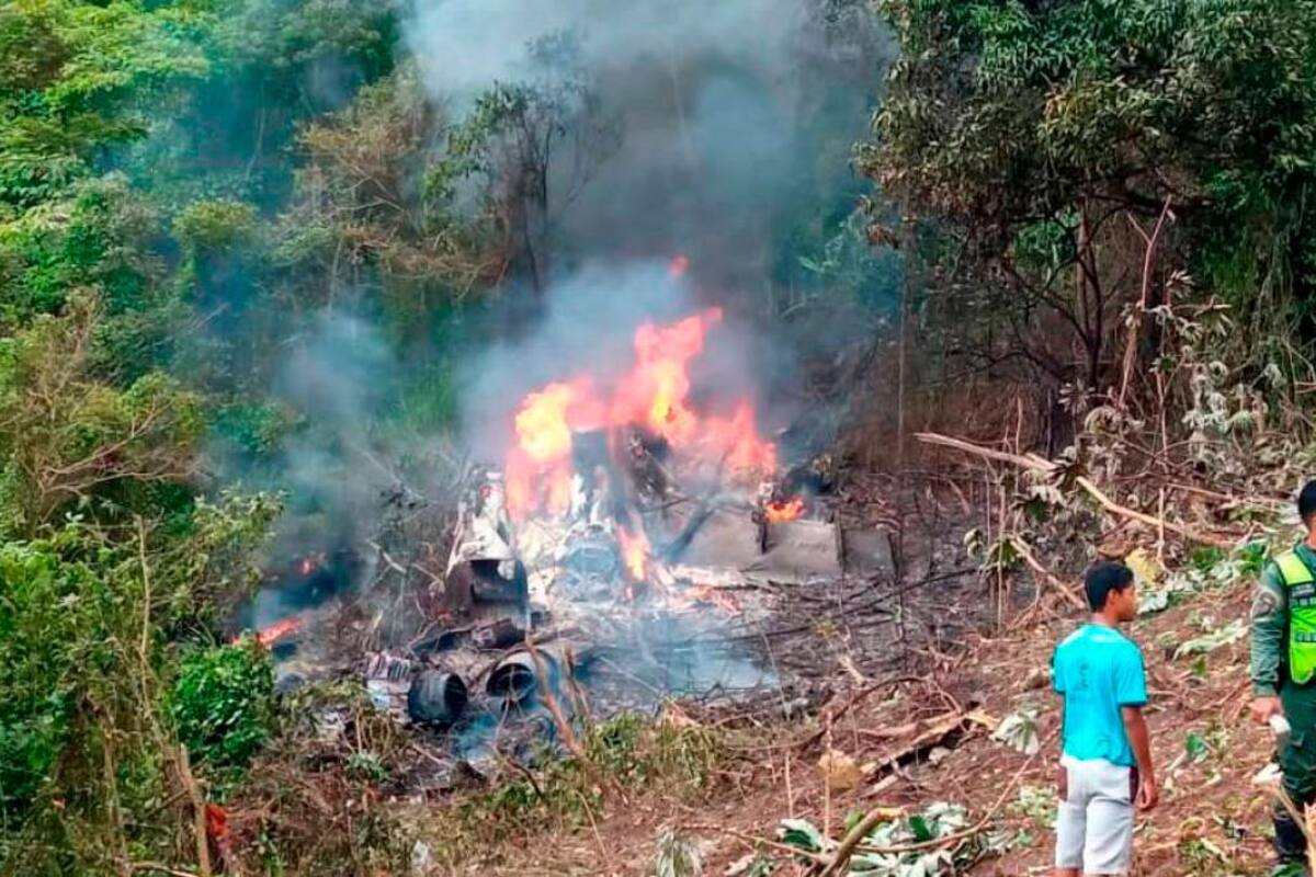 Muere piloto de avión militar que se estrelló en Venezuela