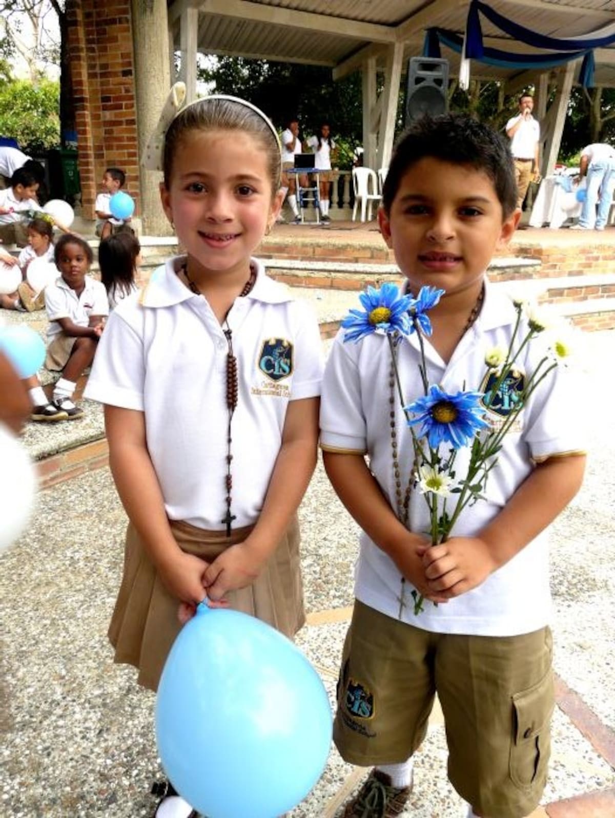 Carolina Giraldo y Jimmy Giraldo.