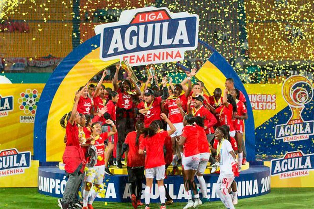 América es el campeón de la Liga Águila Femenina
