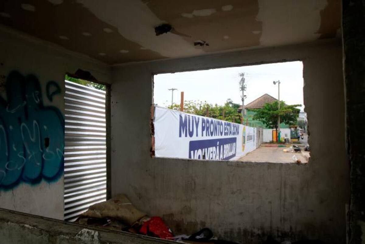 Perspectiva del Parque de la Comida Caribeña. // Julio Castaño - El Universal.