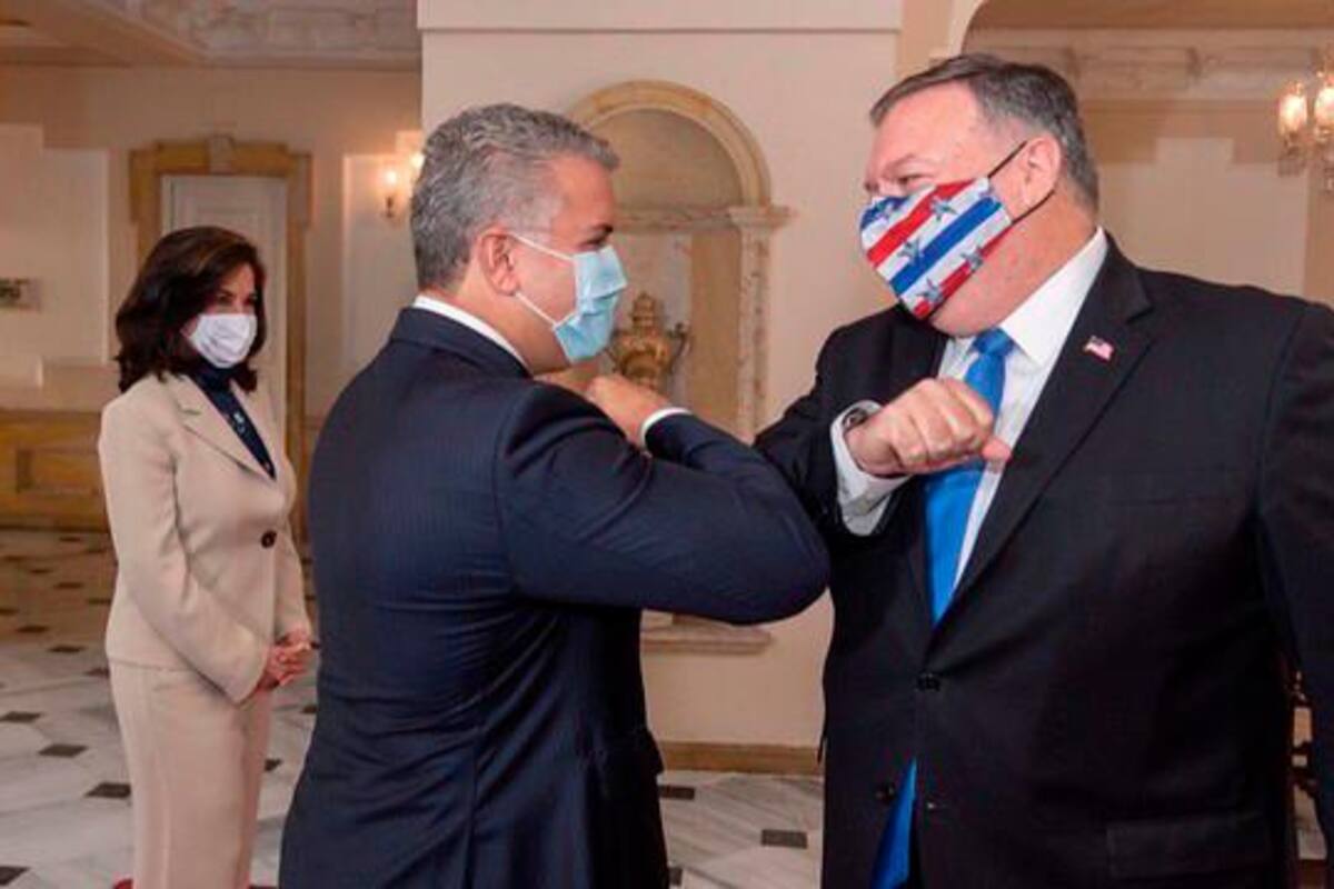 Avanza reunión entre el presidente Duque y Mike Pompeo