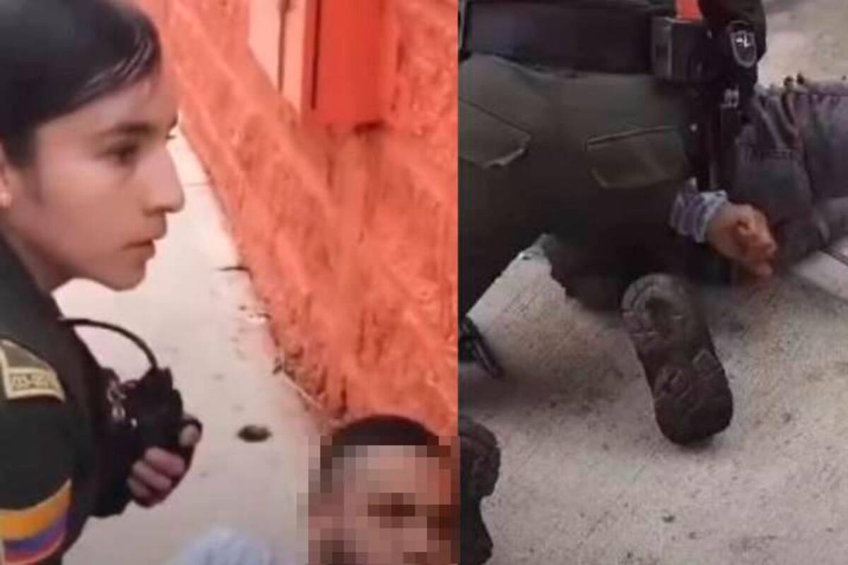 Patrullera de la Policía frustró atraco de camioneta en medio de disparos