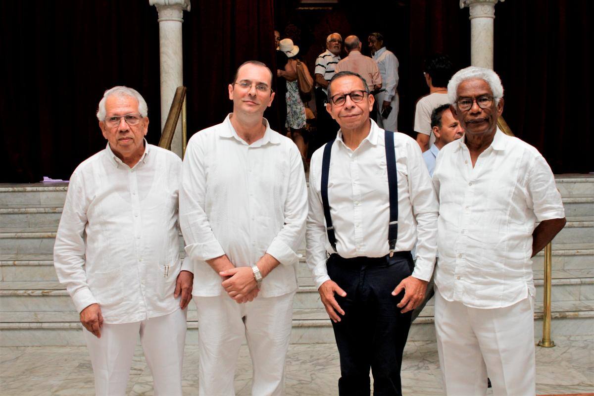 Joce Daniels, Fernando Chelle, Cesar Pión y Juan Gutiérrez.//FOTOS: NAYIB GAVIRIA - EL UNIVERSAL.