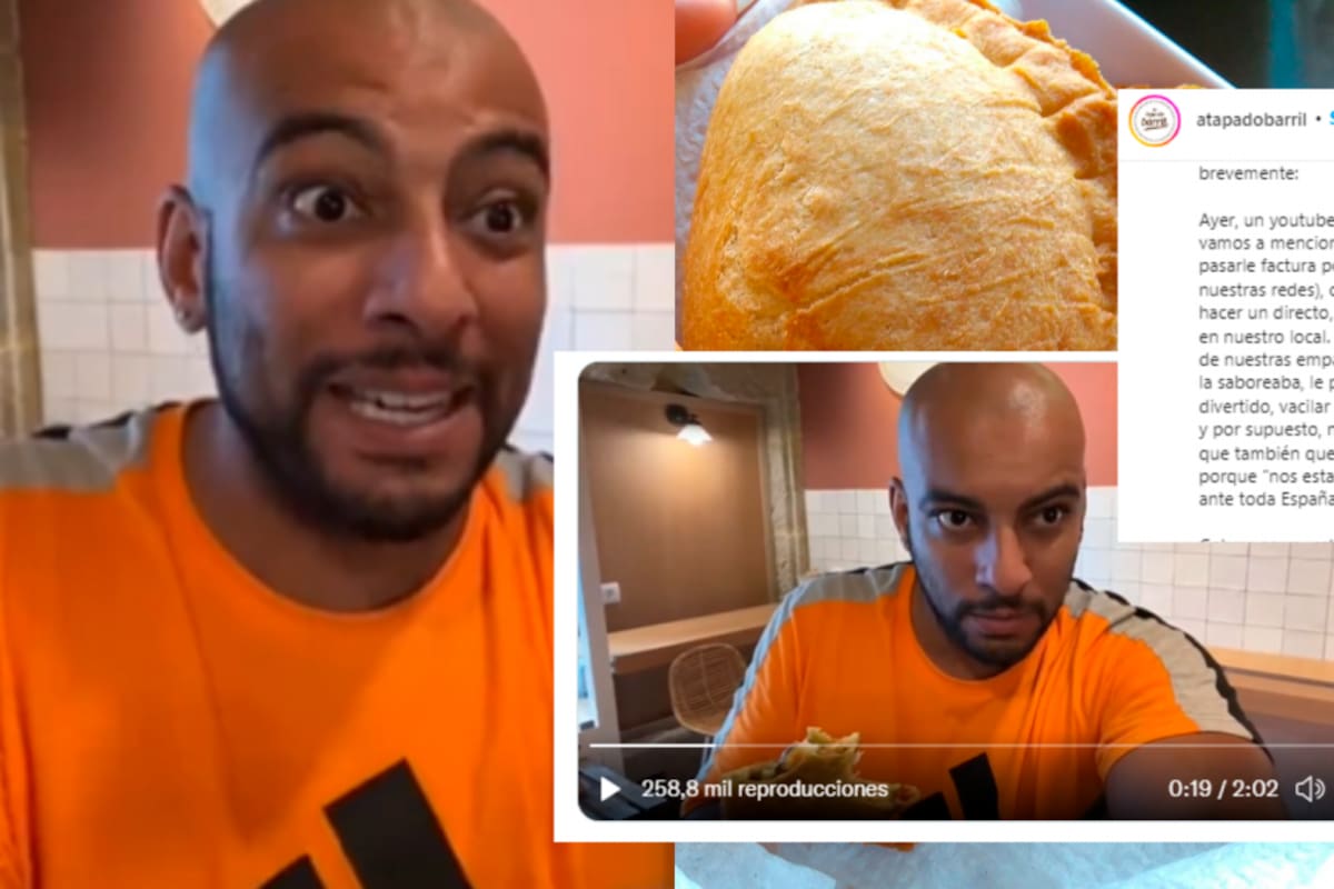 Youtuber se agarró con una mesera para no pagar la cuenta