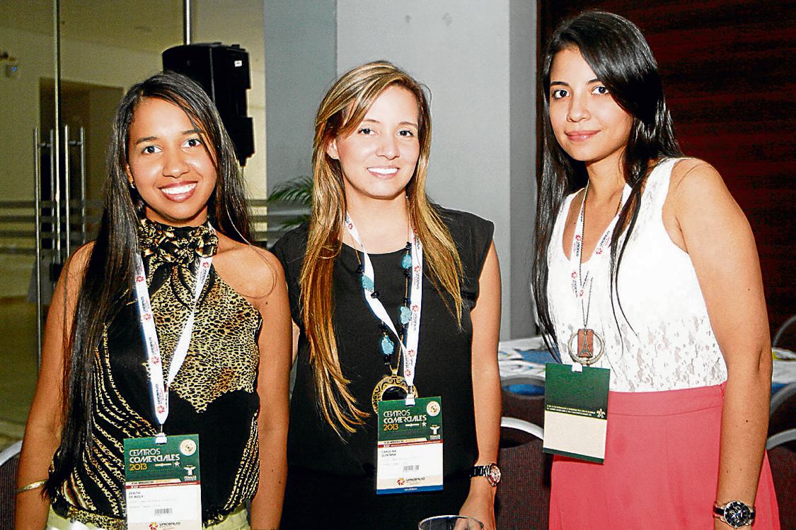 Zenith De Ávila, Carolina Quintana y Laura Penagos.