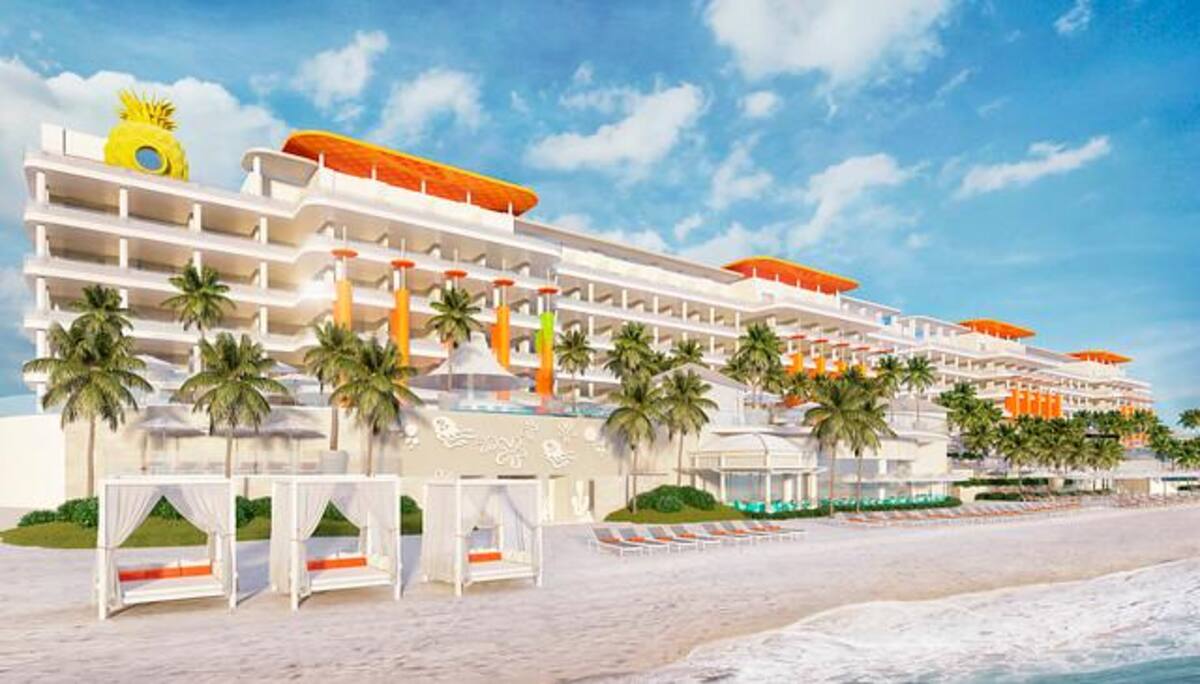 Hotel de Nickelodeon en la Riviera Maya. Colprensa