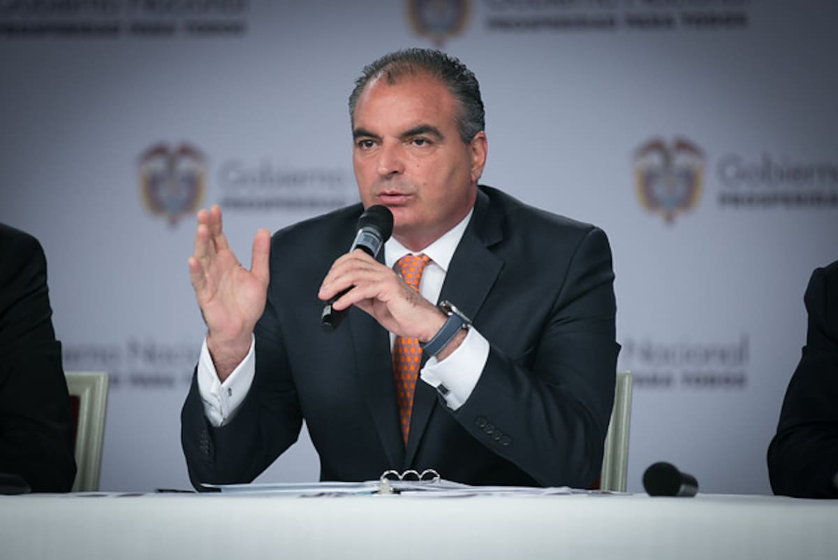 Aurelio Iragorri, ministro del Interior. COLPRENSA