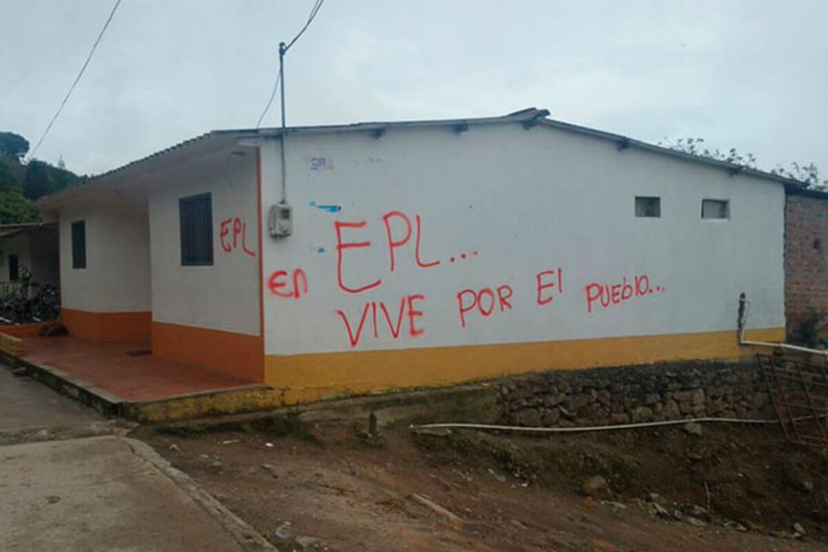 Los enfrentamientos entre el EPL y ELN se adelantan desde hace más de 30 días. Twitter.