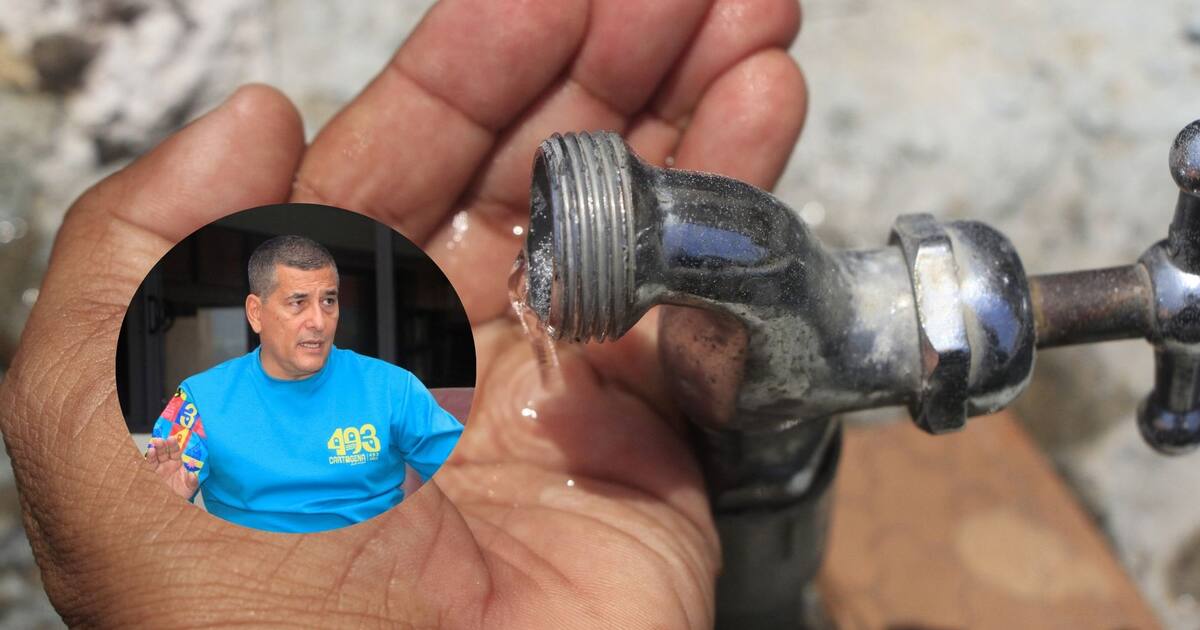 Dumek Turbay sobre la situación del agua en Cartagena: “Estoy decepcionado”