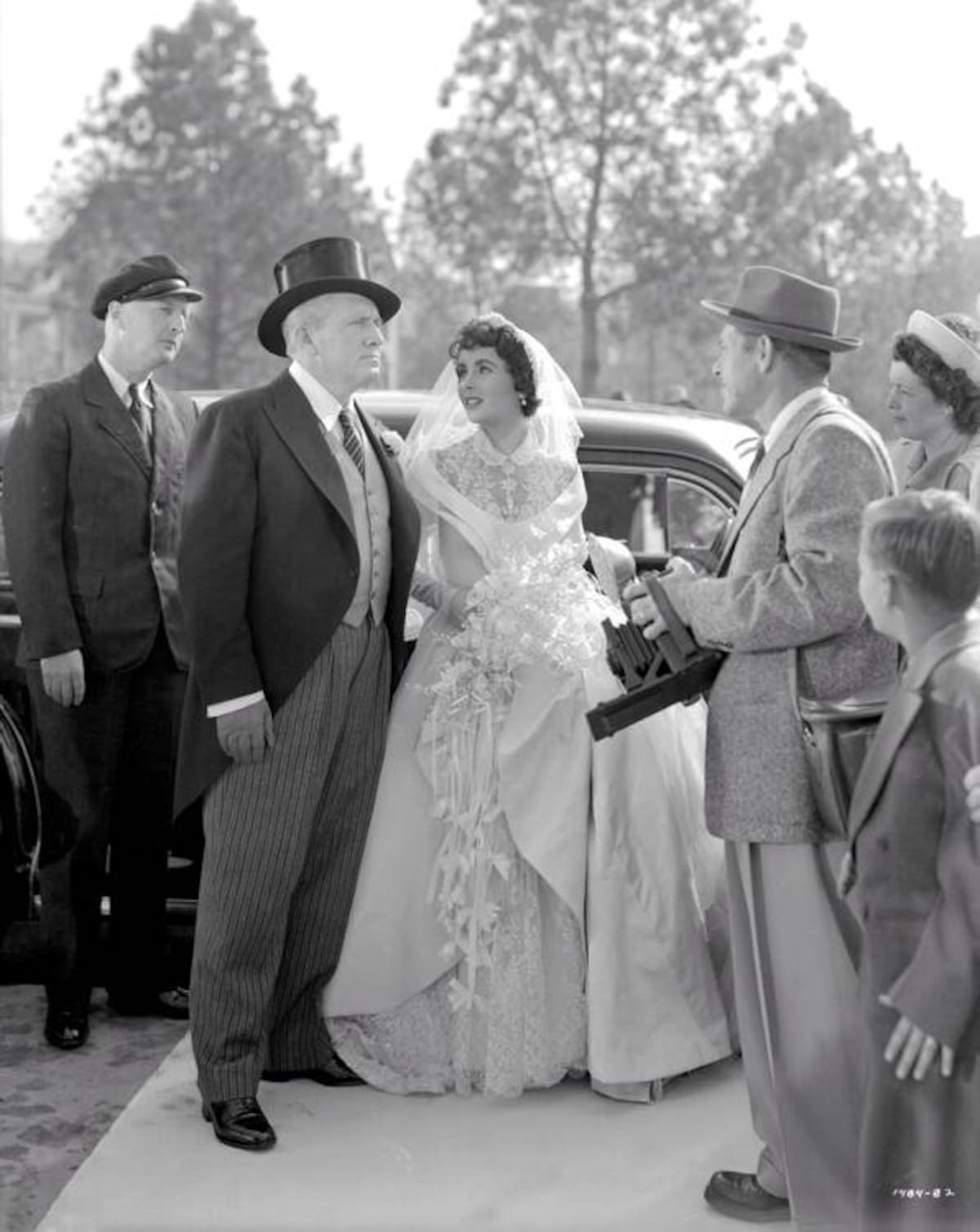 Elizabeth Taylor en el El padre de la novia Cortesía