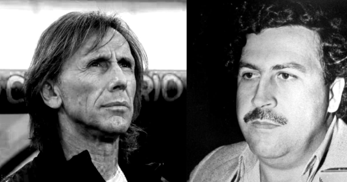 Pablo Escobar pensó en matar a Ricardo Gareca. ARCHIVO AFP Y COLPRENSA