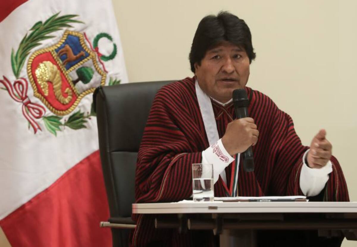 El presidente de Bolivia, Evo Morales, calificó el atentado como un "delito de lesa humanidad". EFE