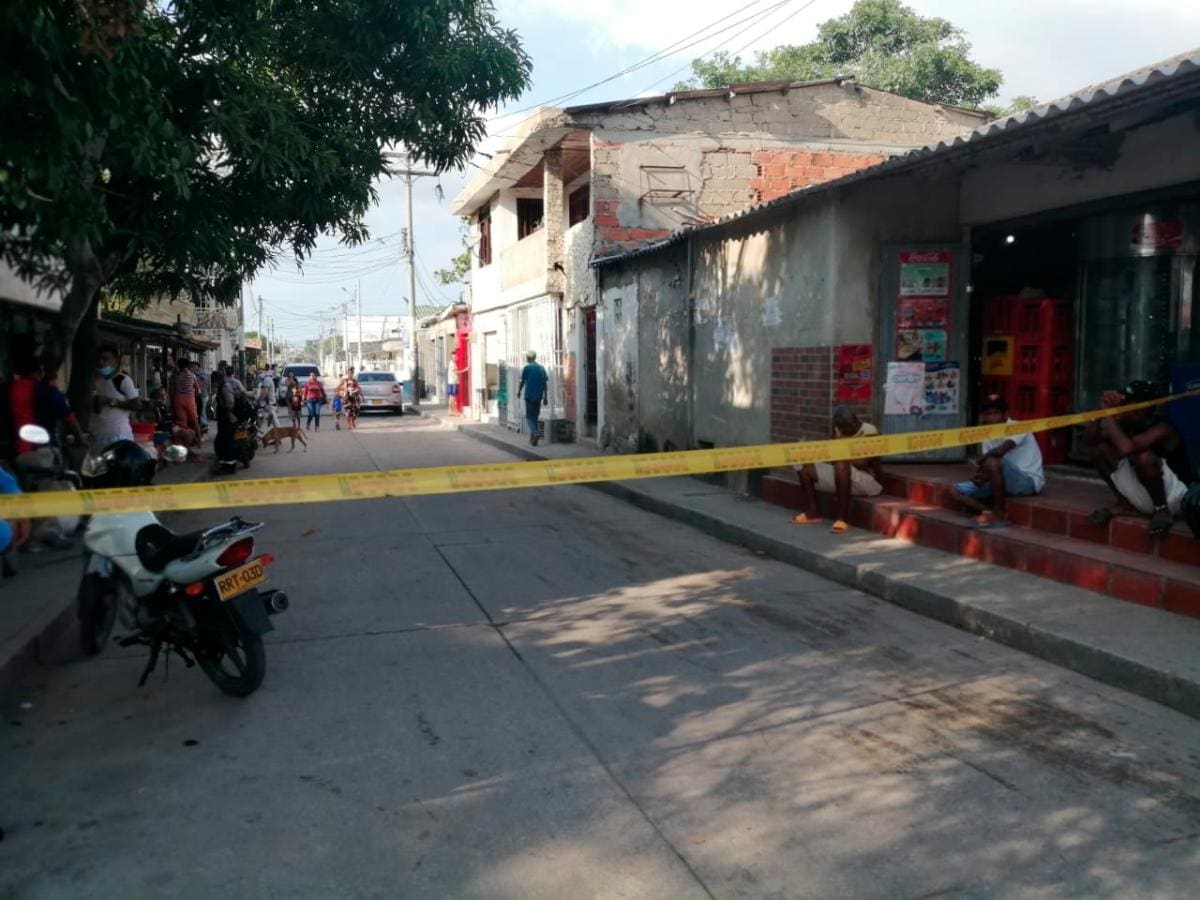 El tiroteo ocurrió cerca al CAI de la Policía de La Arrocera.