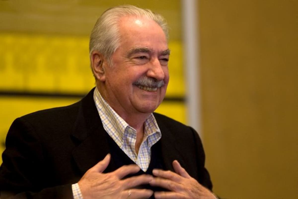 Álvaro Mutis. AP Guillermo Arias