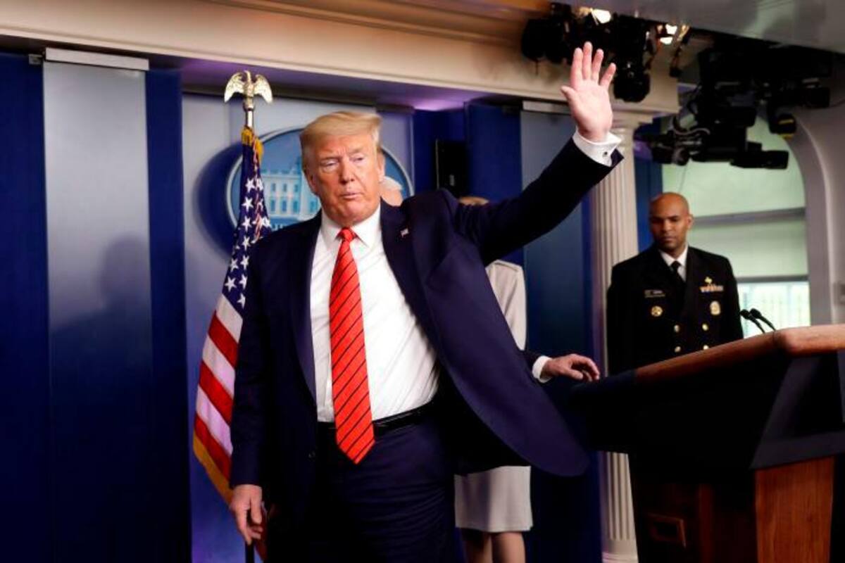 Trump presiona para usar medicamentos para malaria y ébola contra COVID-19