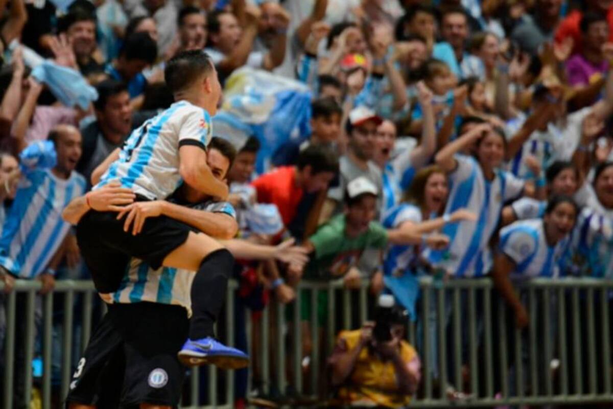 Argentina derrotó a Brasil y se consagró campeón mundial de fútbol sala