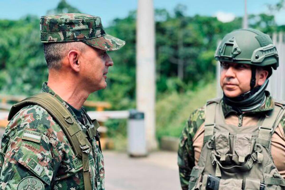 450 miembros de las Fuerzas Militares resguardan la frontera con Ecuador