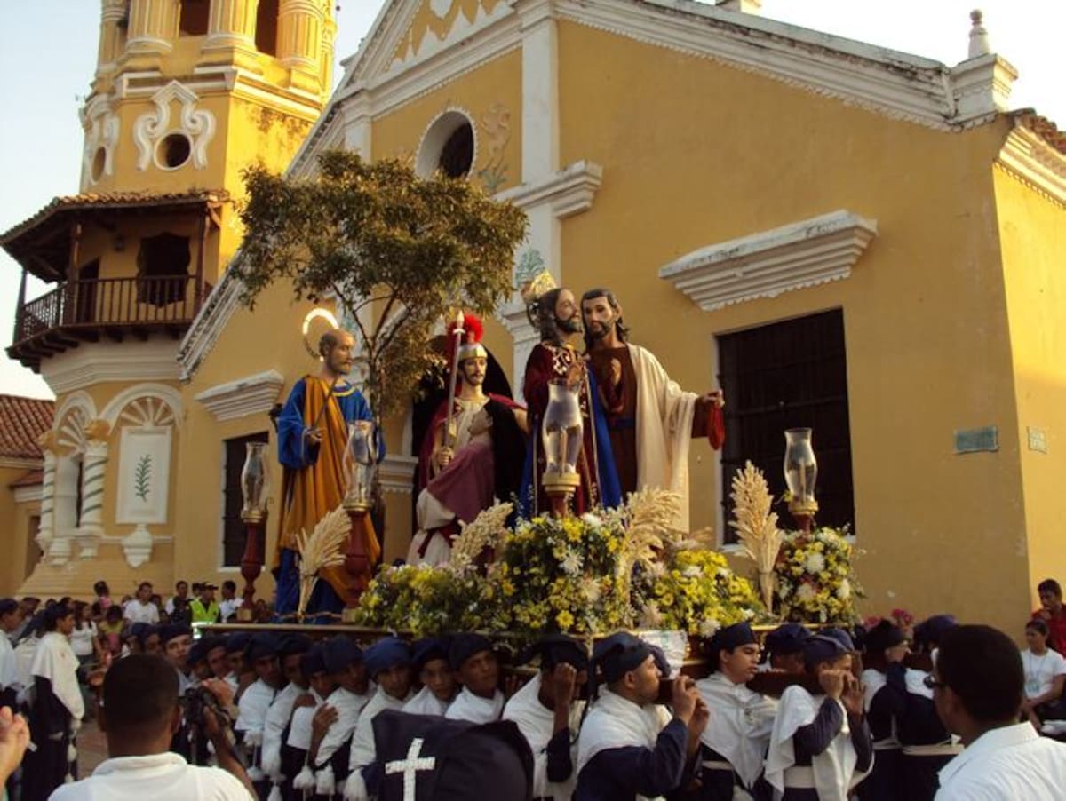 Hoy jueves santos se espera el tradicional desfile de las estaciones del nazareno que recorre todo el municipio. EL UNIVERSAL